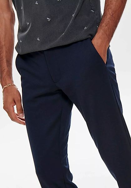 Only & Sons Herren Chino Hose ONSMARK - Slim Fit - Schwarz Grau Blau Grün günstig online kaufen