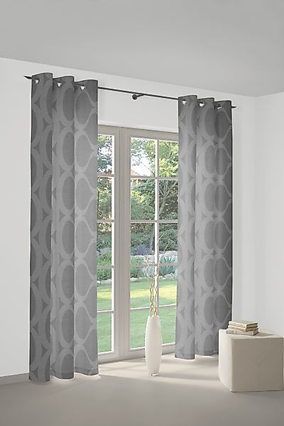 Wirth Vorhang "Lahstedt" Ösen 1 Stk. tlg. günstig online kaufen