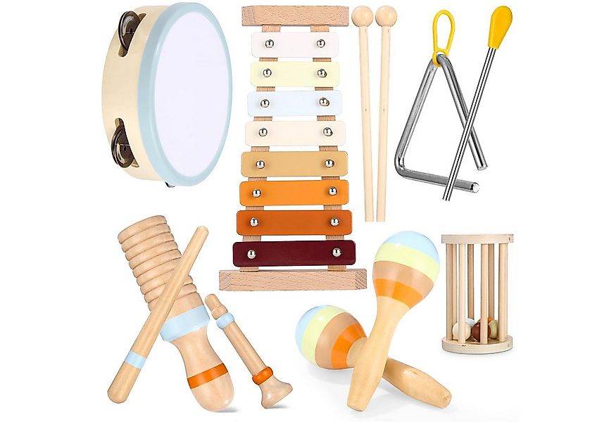 CLTYQ Spielzeug-Musikinstrument Baby Musikinstrumente Montessori-Holzspielz günstig online kaufen