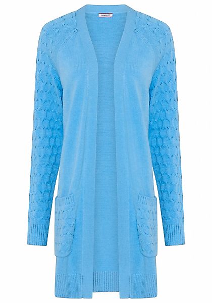 KangaROOS Cardigan casual Stil, bequeme Passform, mit Raglanärmeln günstig online kaufen