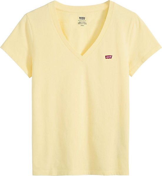 Levi's® V-Shirt Perfect Tee mit kleinem Batwing- Logo günstig online kaufen