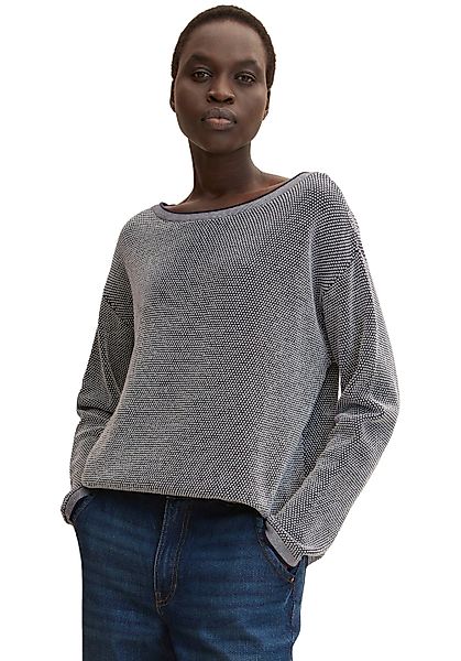 TOM TAILOR Strickpullover, mit modischer Struktur günstig online kaufen