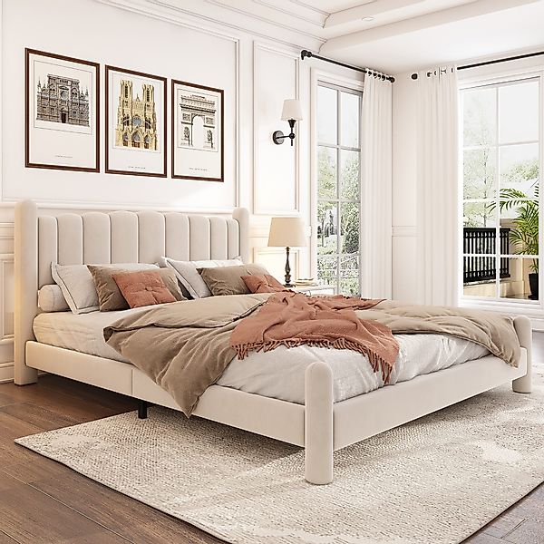 PHOEBE CAT Polsterbett (Doppelbett 160*200cm, Futonbett), günstig online kaufen