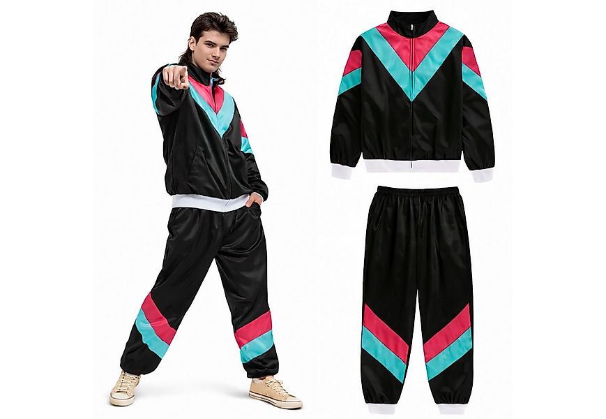 TK Gruppe Kostüm Overall Retro – 80er-Jahre Kostüm im klassischen Vintage-L günstig online kaufen