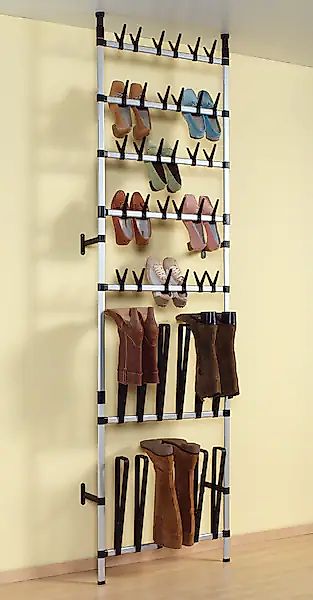 Ruco Teleskopregal, Aluminium/Kunsttoff, für bis zu 30 Paar Schuhe günstig online kaufen