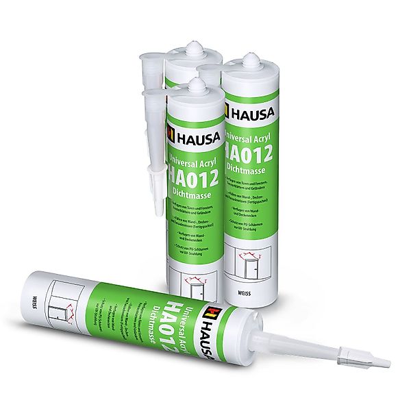 Hausa Maleracryl hochwertiger Dichtmasse, Universal Acryl günstig online kaufen