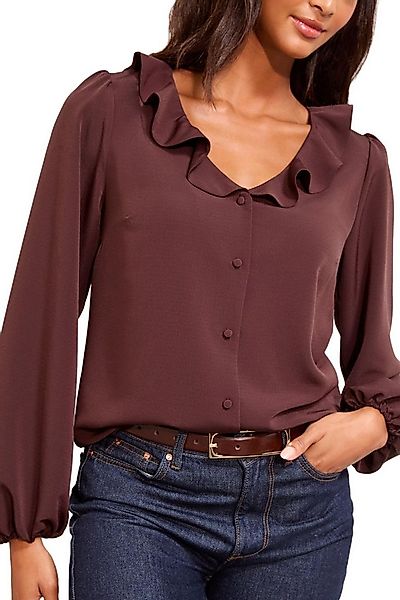 Friends Like These Langarmbluse Friends Like These Langärmelige Rüschenblus günstig online kaufen