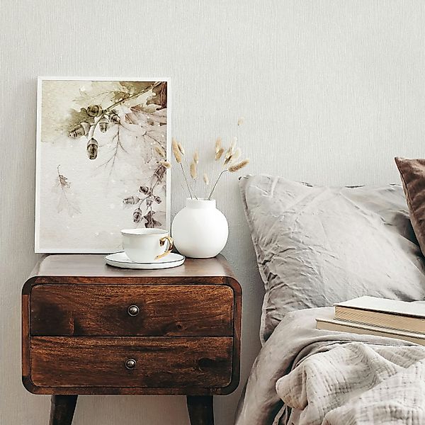 Marburg Vliestapete »Tapete Vertikale Eleganz« uni geprägt moderne Vliestap günstig online kaufen