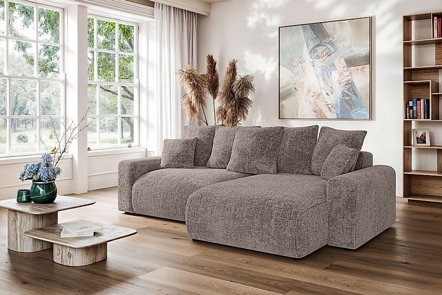 Home affaire Ecksofa LAKESIDE klein mit Bettfunktion und Bettkasten, B/T/H günstig online kaufen