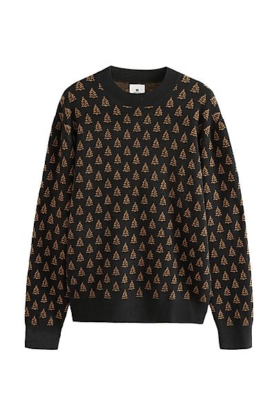 Next Rundhalspullover Regular Fit Weihnachts-Rundhalspullover (1-tlg) günstig online kaufen