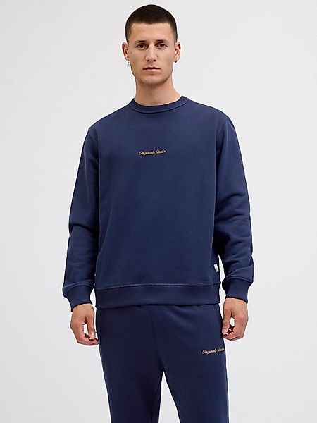 Jack & Jones Sweatshirt JORNORREBRO EMB SWEAT CREW NOOS mit Logo Print günstig online kaufen