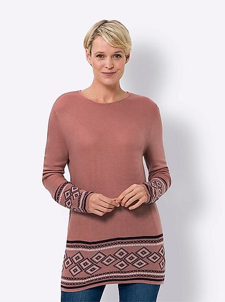 Sieh an! Strickpullover Longpullover . günstig online kaufen