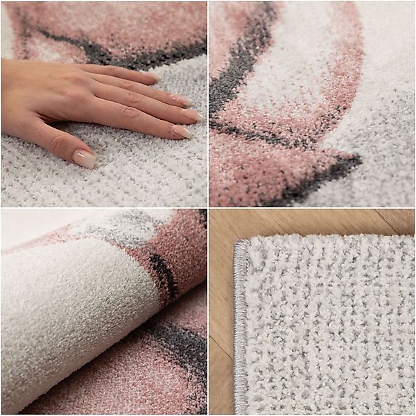 SIMPEX24 Teppich Rehkitz Design, Läufer, Höhe: günstig online kaufen