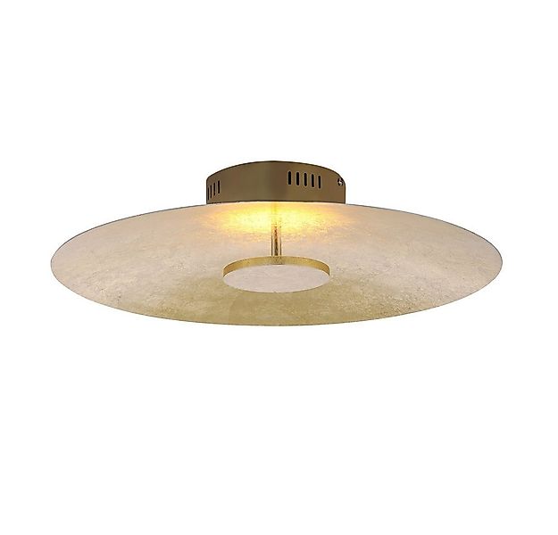 Paul Neuhaus LED Deckenleuchte LED Deckenlampe Blattgold Optik, dimmbar übe günstig online kaufen