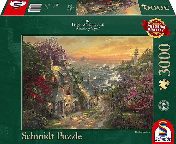 Schmidt Spiele Puzzle Thomas Kinkade Dörfchen günstig online kaufen