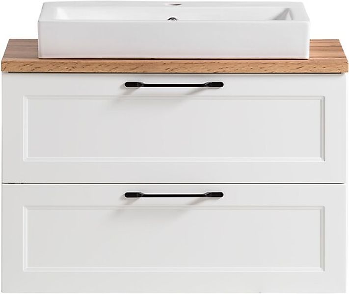 welltime Waschtisch »Lana«, Badmöbel inkl. Waschbecken, 80 cm breit günstig online kaufen