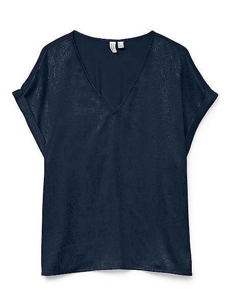 Vero Moda Blusentop VMBALIA S/S V-NECK T-SHIRT WVN BTQ GA günstig online kaufen