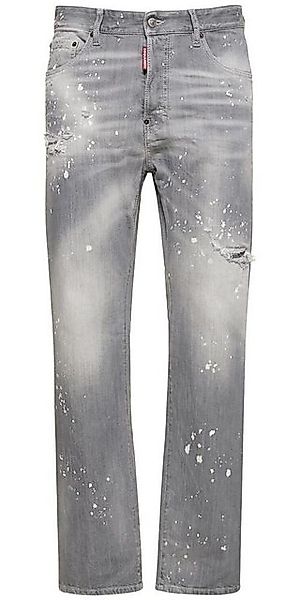 Dsquared2 Tapered-fit-Jeans Dsquared2 Jeans Grau aus Baumwolldenim günstig online kaufen