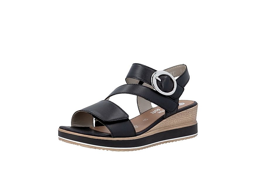 Remonte Keilsandalette Sommerschuh, Riemchensandale mit praktischen Klettve günstig online kaufen