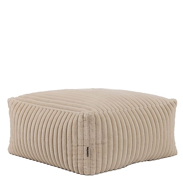 icon Sitzsack Hocker Modular Kunstfell, 88x38x88cm, günstig online kaufen