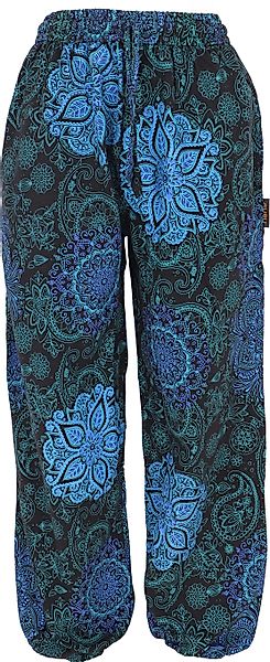 Guru-Shop Relaxhose Weite Pluderhose mit Boho günstig online kaufen