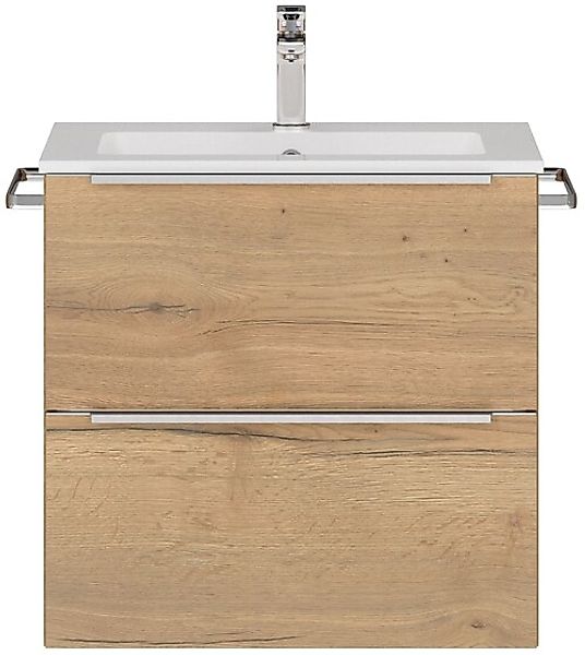 nobilia® Waschtisch-Set Levere, (1-St., vormontiert, mit günstig online kaufen