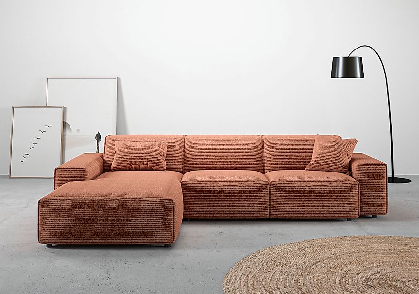 Home affaire Ecksofa »Glimminge auch in Breitcord, Feincord, Bouclé + Easy günstig online kaufen