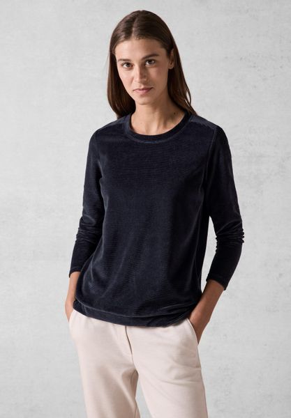 Cecil Langarmshirt mit Tunnelzug am Saum günstig online kaufen