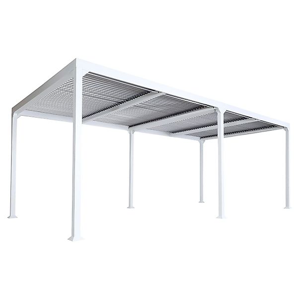 MCW Alu Pergola L41 Weiß 3x6m günstig online kaufen