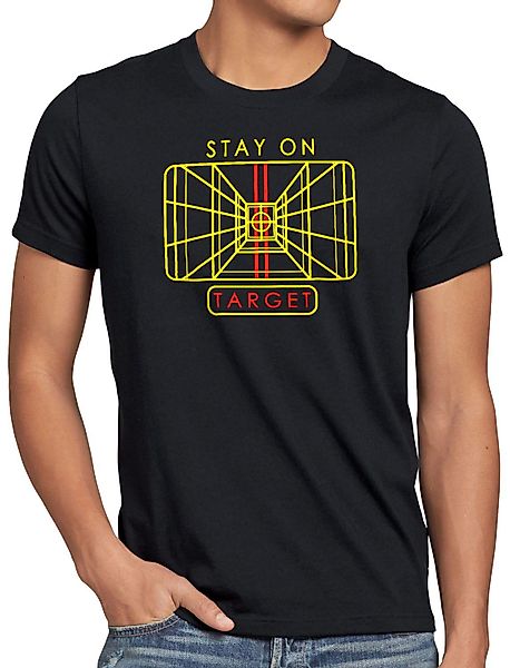 style3 T-Shirt Stay on Target X-Wing günstig online kaufen