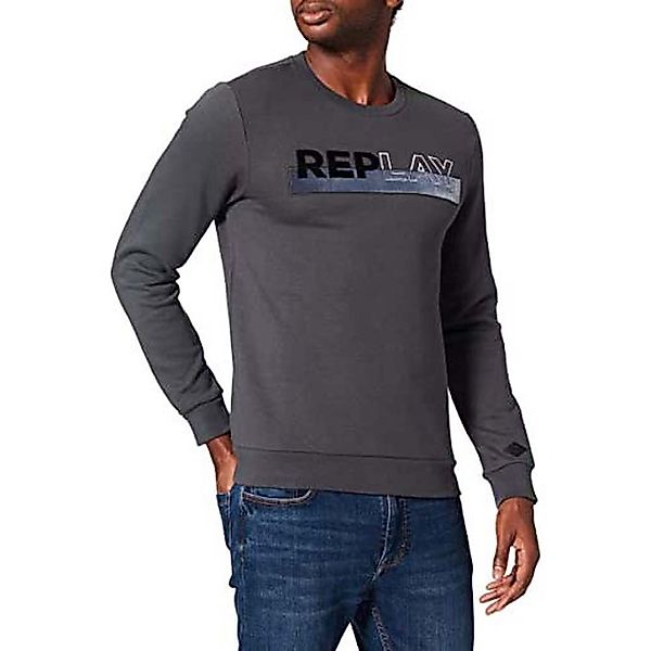 Replay M3508.000.23218p Sweatshirt M Smoke Grey günstig online kaufen