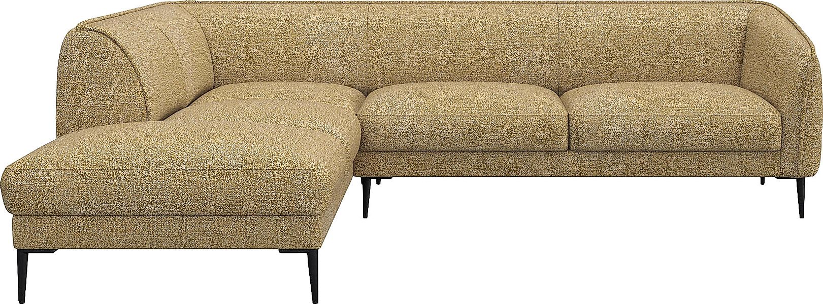 FLEXLUX Ecksofa »Belle Designsofa, L-Form, B/T 268/209 cm«, Skandinavisches günstig online kaufen