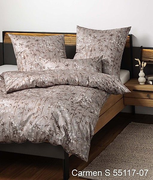 Janine Janine Interlock-Jersey Bettwäsche CARMEN S 55117 mocha mousse kupfe günstig online kaufen
