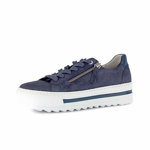 Gabor Sneaker "Sneaker low Materialmix Leder" günstig online kaufen