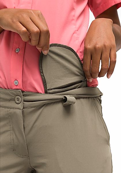 Maier Sports Funktionshose "Inara slim zip" Damen Wanderhose, zipp-off Outd günstig online kaufen