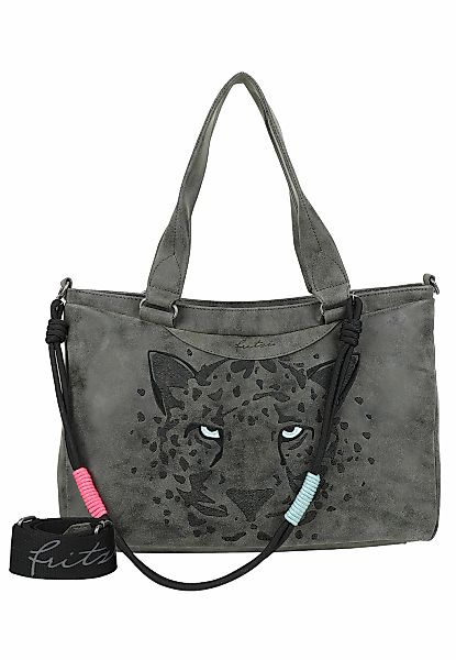 Fritzi aus Preußen Henkeltasche "Black Panther", mit liebevoll gestallteter günstig online kaufen