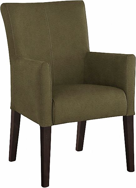 Home affaire Esszimmerstuhl "King" () Polsterstuhl, Armlehnstuhl, Gestell M günstig online kaufen