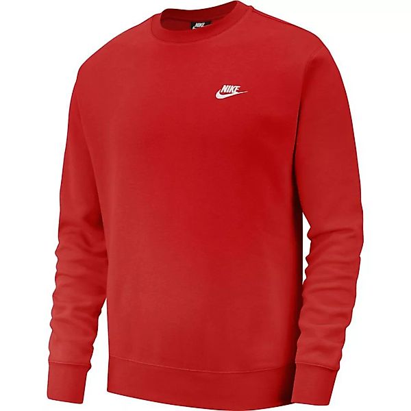 Nike Sportswear Club Crew Sweatshirt 2XL University Red / White günstig online kaufen