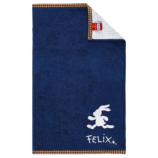 Dyckhoff Duschtuch Hase Felix Blau 70 x 130 cm günstig online kaufen