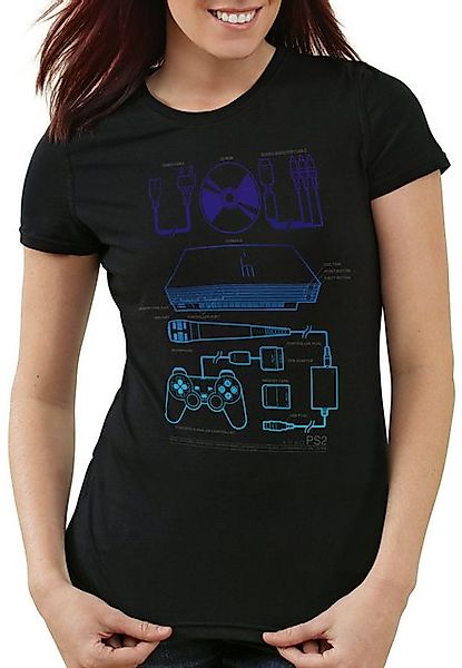 style3 T-Shirt PS2 Retro Gamer PS playstation konsole classic günstig online kaufen