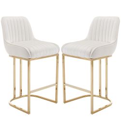 WAHSON OFFICE CHAIRS Barhocker Samt 2/4er günstig online kaufen