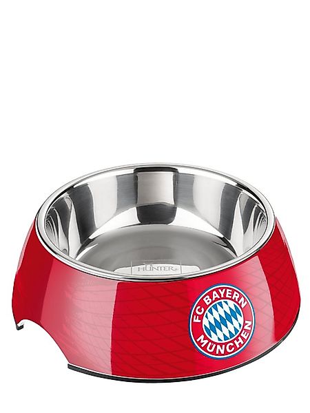 Hunter Hunde-Geschirr FC Bayern München, Melamin Napf FC Bayern, Rot, Metal günstig online kaufen