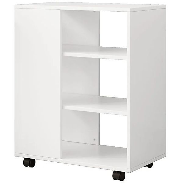 Rebiko Multifunktionaler Standschrank Regal Regal Moderner Druckertisch günstig online kaufen