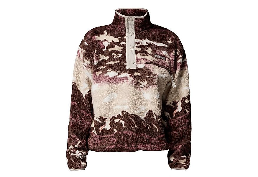 Columbia Fleecepullover Helvetia™ II Printed Cropped Half Snap mit Brusttas günstig online kaufen
