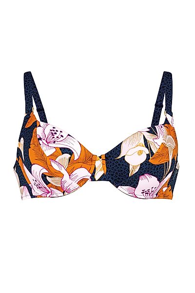 Rosa Faia Bikini-Oberteil Rubina 70s Hawaii 38E mehrfarbig günstig online kaufen