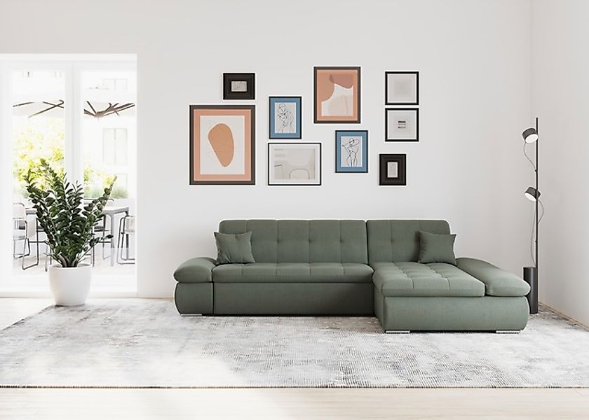 DOMO collection Ecksofa »Moric, L-Form, XXL-Sofa - Breite 300cm, viel Platz günstig online kaufen