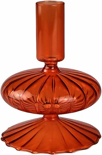 AM Design Kerzenleuchter »aus Glas« Stabkerzenhalter, Höhe ca. 10 cm günstig online kaufen