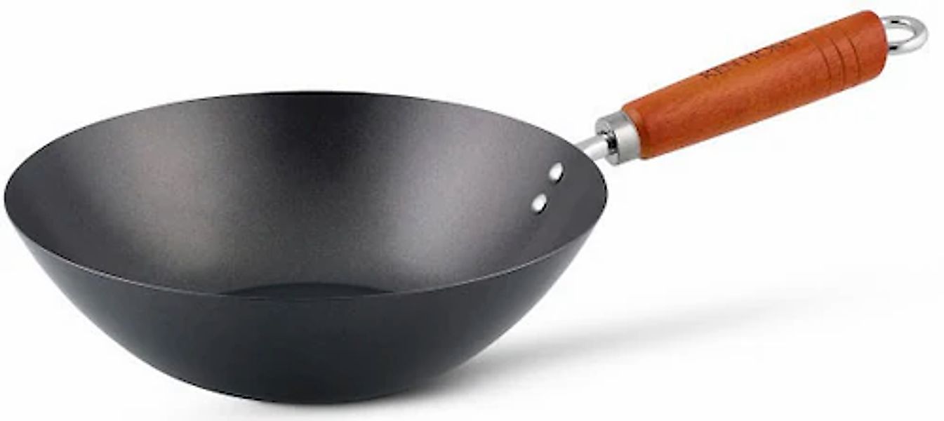 KEN HOM Wok »Classic« Stahl 1 Stk. tlg. Ø 27 cm günstig online kaufen