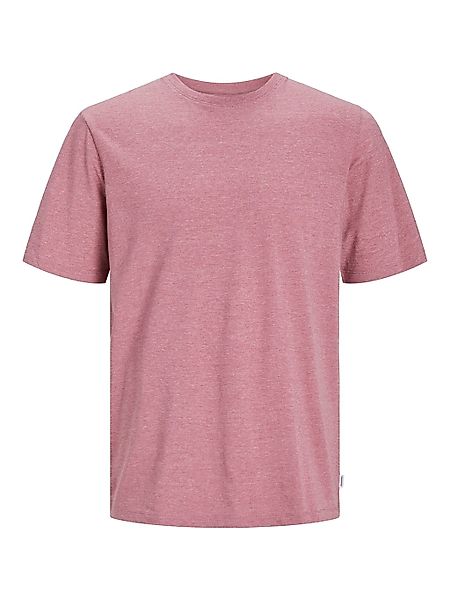 Jack & Jones Rundhalsshirt "JJEORGANIC MELANGE TEE SS O-NECK NOOS", in Mela günstig online kaufen
