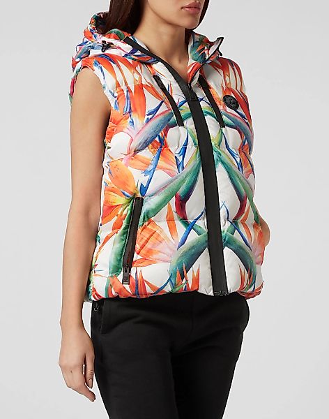 PLEIN SPORT Longweste "Flowers" günstig online kaufen